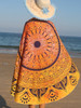 Casual Boho Printed Beach Shawl