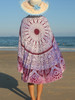 Casual Boho Printed Beach Shawl