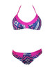 Casual Attractive Sexy Halter Printed Bikini
