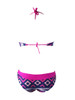 Casual Attractive Sexy Halter Printed Bikini