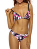 Casual Attractive Floral Printed Triangle Bikini