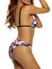 Casual Attractive Floral Printed Triangle Bikini