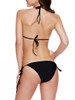 Casual Halter Geometric Triangle Bikini