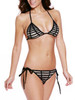 Casual Halter Geometric Triangle Bikini
