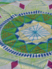 Casual Green Geometric Round Beach Shawl