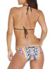Casual Attractive Printed Halter Triangle Bikini