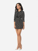 Casual Plaid Single Breasted Designed Polo Collar Blouse