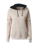 Casual Designed Kangaroo Pocket Color Block Hoodie