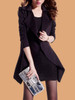 Lapel Asymmetric Hem Plain Blazer