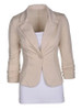 Casual Fancy Plain Fancy Lapel Blazer