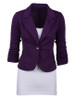 Casual Fancy Plain Fancy Lapel Blazer