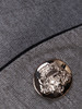 Lapel Formal Contrast Trim Blazer