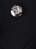 Lapel Formal Contrast Trim Blazer