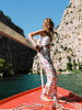 Pretty Floral Wide Leg Bottom Casual Pants