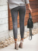 3 Color Elastic Waist Casual Pants Bottoms