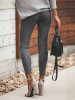 3 Color Elastic Waist Casual Pants Bottoms