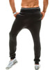 Casual Basic Drawstring Zips Pocket Plain Men's Casual Pant