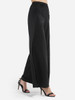 Casual Men's Loose Fitting Plain Side Split Casual-pants