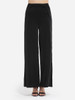 Casual Men's Loose Fitting Plain Side Split Casual-pants