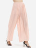 Casual Loose Fitting Dacron Plain Casual-pants