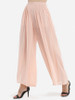 Casual Loose Fitting Dacron Plain Casual-pants