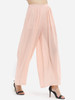 Casual Loose Fitting Dacron Plain Casual-pants