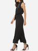 Casual Loose Fitting Chiffon Plain Jumpsuits