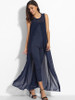 Casual Dacron Patchwork Plain Jumpsuits