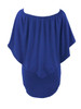 Casual Cape Sleeve Multi-Way Plain Plus Size Bodycon Dress