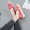 Casual Hollow Out Slip On Platform Casual Shoes