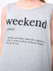 Casual Stylish Letters Printed Side-Vented Loose Plus Size T-Shirt