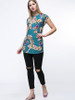 Casual Round Neck Printed Fascinating Plus Size T-Shirt