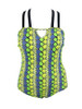 Casual Animal Printed Spaghetti Strap Plus Size One Piece