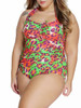 Casual Fascinating Leopard Halter Backless Plus Size One Piece