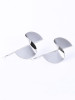 Simple Twisting Alloy Earrings