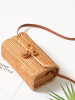Rattan Bowknot Fresh Little Bag