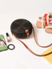 Solid Glimmering Rattan Bohemia Mini Bag