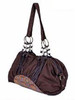 Canvas Tasseled Zipper Tote Bag