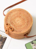 Rattan Bowknot Bohemia Little Bag