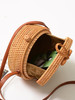 Rattan Bowknot Bohemia Little Bag