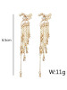 Tasseled Alloy Earrings Accessories
