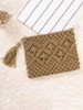 Knitted Bohemia Tasseled Handbag