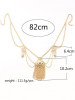 Sexy Bohemia Carving Tassels Waist Chain Accessories