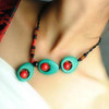 Vintage Handmade Turquoise Clavicle Necklaces Accessories
