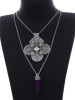 Pretty Flower Pattern Necklaces Accessories
