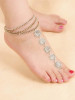 Fashion  Bohemia Retro  Three Layer Tassels Footchain Accessories Fashion  Bohemia Retro  Three Layer Tassels Footchain Accessories