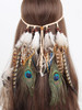 Gypsy Peacock Feathers Headwear Accessories