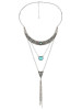 Bohemia Multilayer Turquoise Tassels Necklaces Accessories
