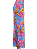 Casual Color Block Printed Mermaid Maxi Skirt