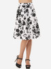Casual Floral Printed Elegant Midi-skirt